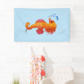 Seepferd Bubble Baby Banner (Insitu)