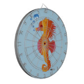 Seepferd Bubble Baby Dartscheibe (Vorderseite Links)