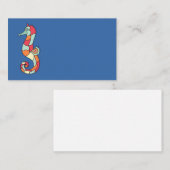 Seepferd Business Cards Visitenkarte (Vorne/Hinten)