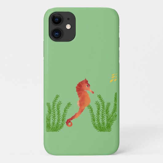 Seepferd Case-Mate iPhone Hülle (Rückseite)