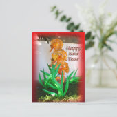 Seepferd Chinesisches Neujahrspostkarte Feiertagspostkarte (Stehend Vorderseite)