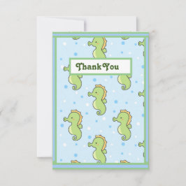 Seepferd Dankeskarte