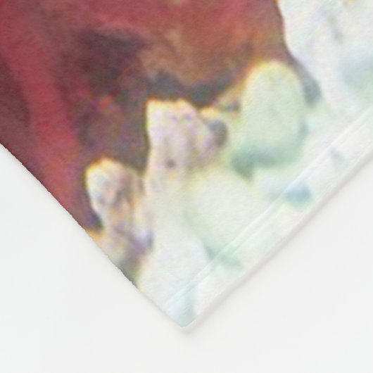 Seepferd Fantasy Fleecedecke (Ecke)