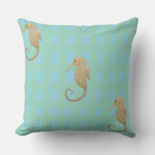Seepferd Fish Maureen Girard Courage Ocean Healin Kissen