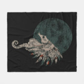 Seepferd Fleecedecke (Vorderseite (Horizontal))