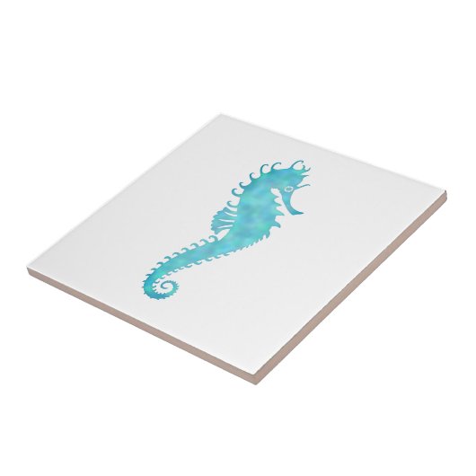 Seepferd Fliese (Seite)