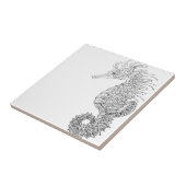 Seepferd Fliese (Seite)