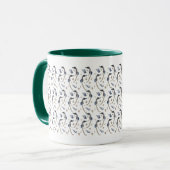 Seepferd Frenzy Tasse (Vorderseite Links)