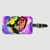 Seepferd Freude  Gepäckanhänger (Vorderseite (Horizontal))