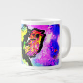 Seepferd Freude  Jumbo-Tasse (Vorderseite Rechts)