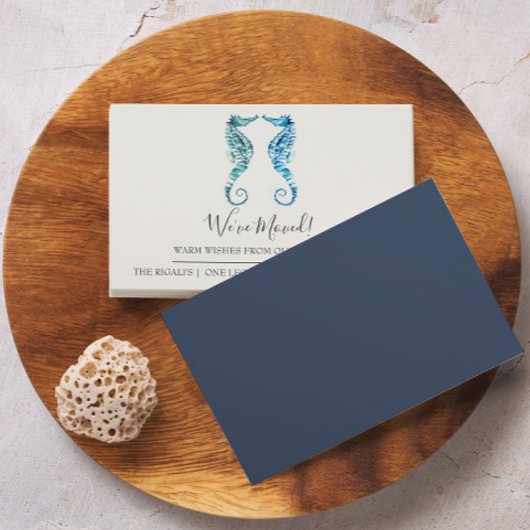 Seepferd für kleine Bewegungen Begleitkarte