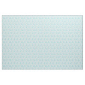 Seepferd Geometric Diamond Blue White Gemustert Stoff (Fat Quarter (45,7 x 55,9 cm))