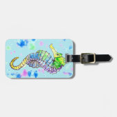 Seepferd Gepäckanhänger (Vorderseite horizontal)