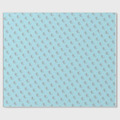 Seepferd Geschenk Wrap Beach Thema Umpackpapier Geschenkpapier (Flach)