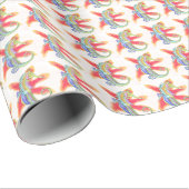 Seepferd-Geschenkpackung Geschenkpapier (Rolleneckpunkt)