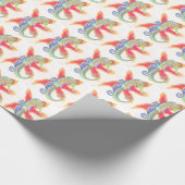 Seepferd-Geschenkpackung Geschenkpapier (Ecke)