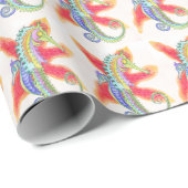 Seepferd-Geschenkpackung Geschenkpapier (Rolleneckpunkt)