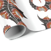 Seepferd Geschenkpapier (Rolleneckpunkt)