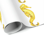 Seepferd Geschenkpapier (Rolleneckpunkt)