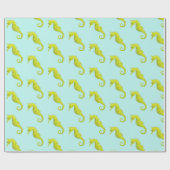 Seepferd Geschenkpapier (Flach)
