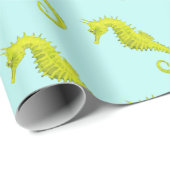Seepferd Geschenkpapier (Rolleneckpunkt)