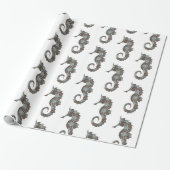 Seepferd Geschenkpapier (Ungerollt)