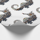 Seepferd Geschenkpapier (Ecke)