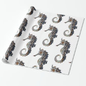 Seepferd Geschenkpapier (Ungerollt)