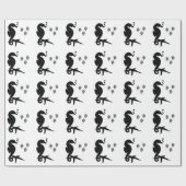 Seepferd Geschenkpapier (Flach)