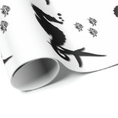 Seepferd Geschenkpapier (Rolleneckpunkt)