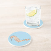 Seepferd Getränkeuntersetzer (Seite)