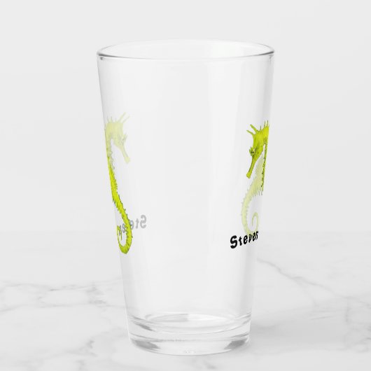 Seepferd Glas (Links)