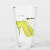 Seepferd Glas (Rückseite)