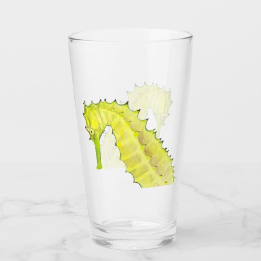 Seepferd Glas (Vorderseite)