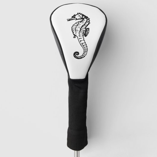 Seepferd Golf Headcover (Vorderseite)