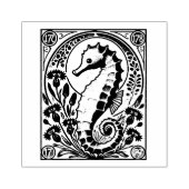Seepferd Gummistempel (Prägung)