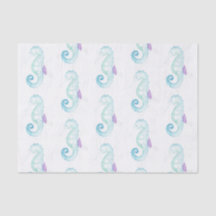 Seepferd in Pastelltönen