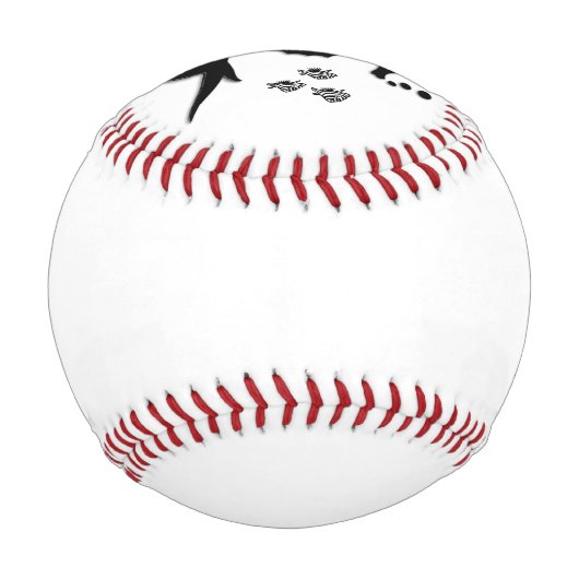 Seepferd initialisiert baseball (Rückseite)