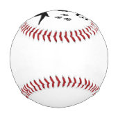 Seepferd initialisiert baseball (Vorderseite)