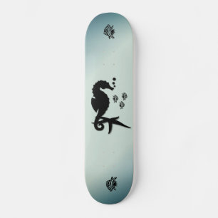 Seepferd ins Grüne Skateboard
