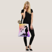 Seepferd ins Lila Tasche (Am Model)
