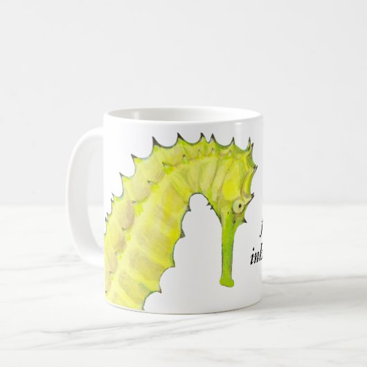 Seepferd Kaffeetasse (Vorderseite Links)