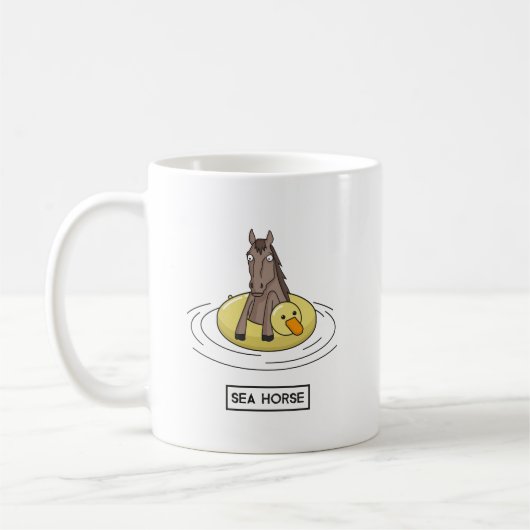 Seepferd Kaffeetasse (Links)