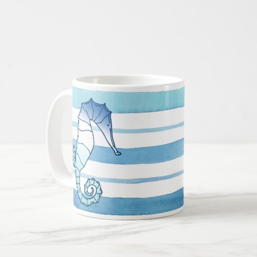 Seepferd Kaffeetasse (Vorderseite Links)