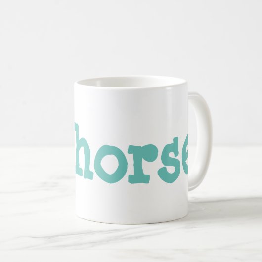 Seepferd Kaffeetasse (VorderseiteRechts)