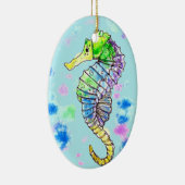 Seepferd Keramik Ornament (Rechts)