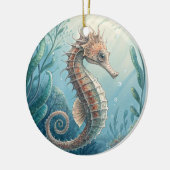 Seepferd Keramik Ornament (Links)