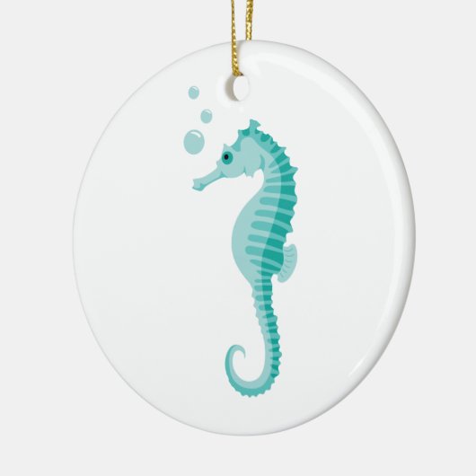 Seepferd Keramik Ornament (Links)