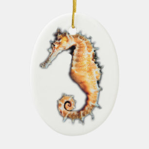 Seepferd Keramikornament