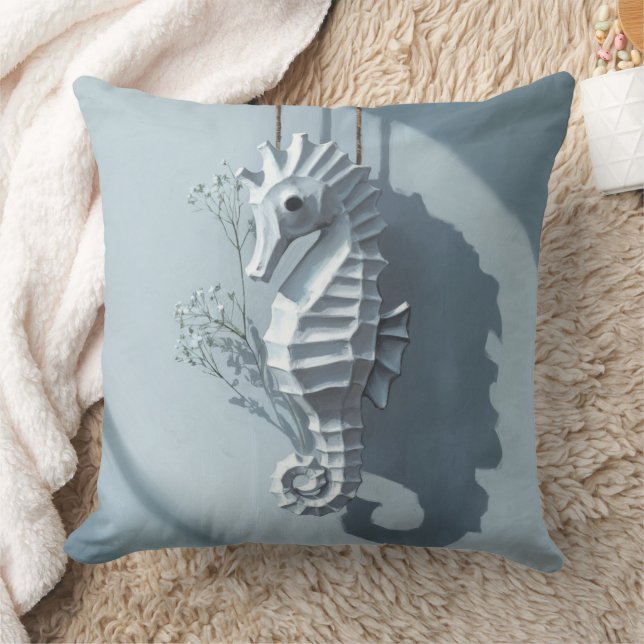 Seepferd Kissen (Decke)